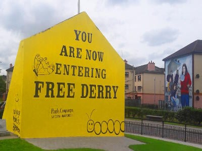 Free Derry Corner, Derry, Nordirland